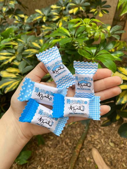 Balas Personalizadas Novembro Azul