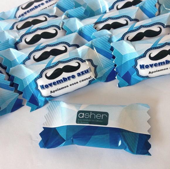 Balas Personalizadas Novembro Azul