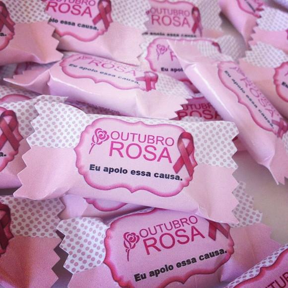 Balas Personalizadas Outubro Rosa