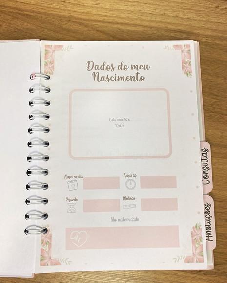 Caderneta personalizada