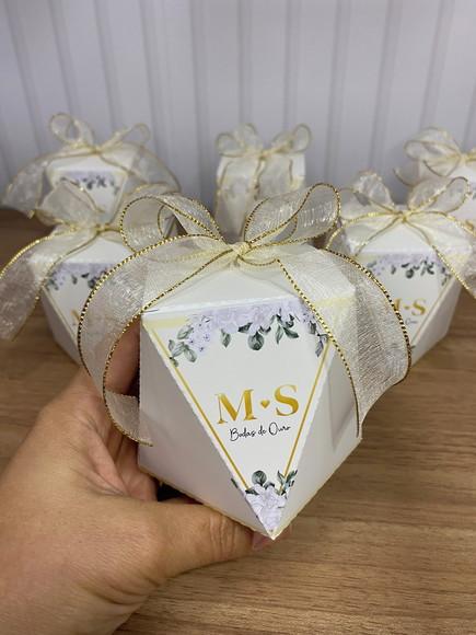 Caixa Diamante ( Lembrança de Casamento)
