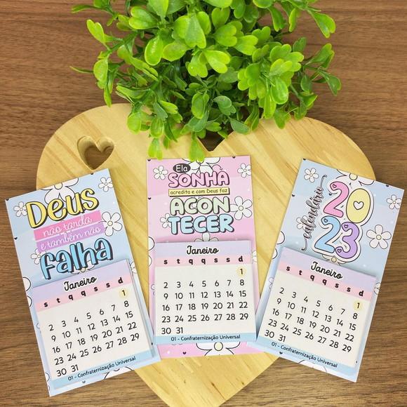 Calendário Imã de Geladeira