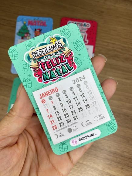 Calendário Imã de Geladeira Personalizado