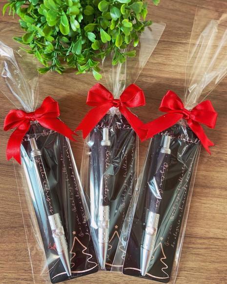CANETA COM CARD PERSONALIZADA