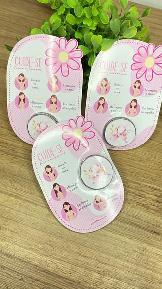 Card com Mini Potinho com Creme Hidrante