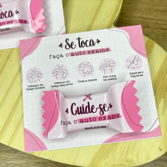 Card Outubro Rosa ( Emitimos Nota Fiscal)