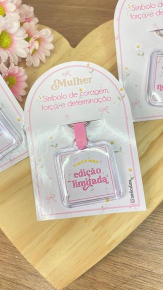 Chaveiro Dia da Mulher