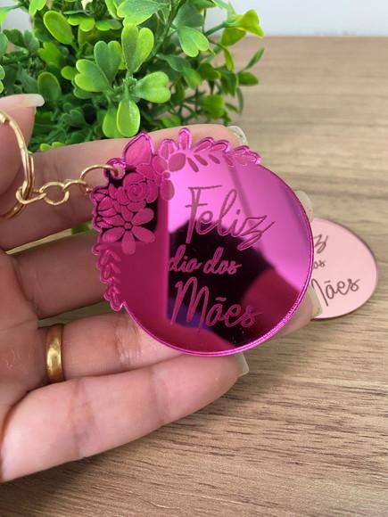 Chaveiro Acrilico Dia das Mães
