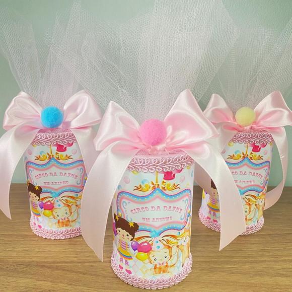 Cofres Personalizados Circo Menina