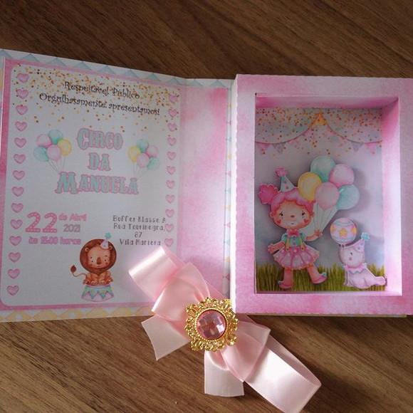 CONVITE CIRCO CANDY