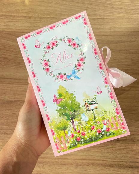 Convite Personalizado Jardim Encantado