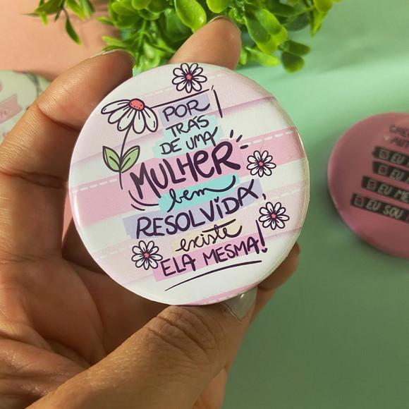 Espelho de Bolsa Dia da Mulher