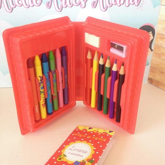Estojo Kit Colorir