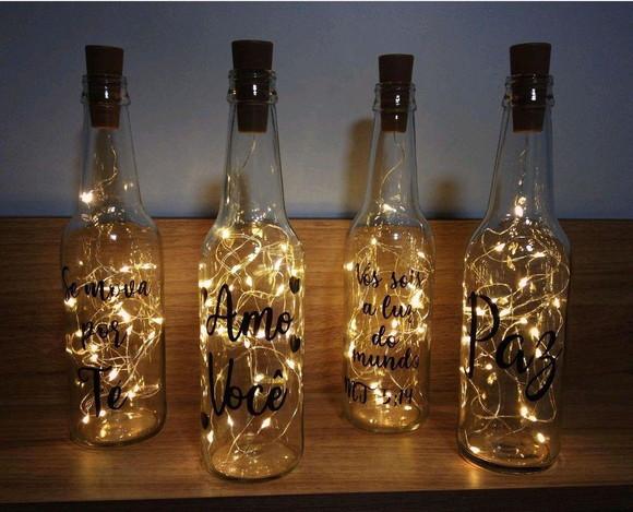 Garrafa Personalizada com Led