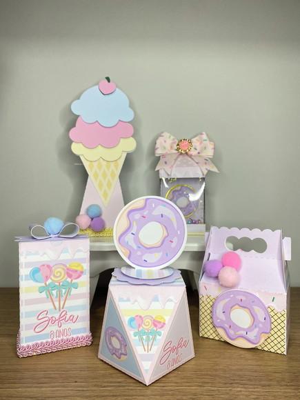 Kit Luxo Doceria Candy 25 Itens