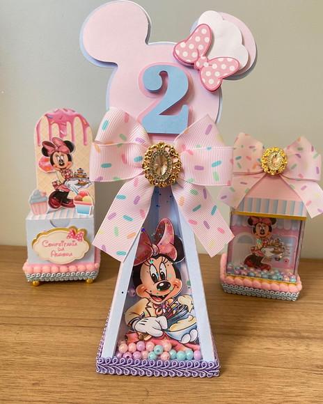 Kit Personalizado Confeitaria da Minnie 20 Unidades