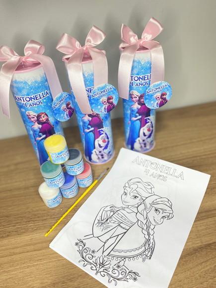Kit Pintura no Tubo Frozen
