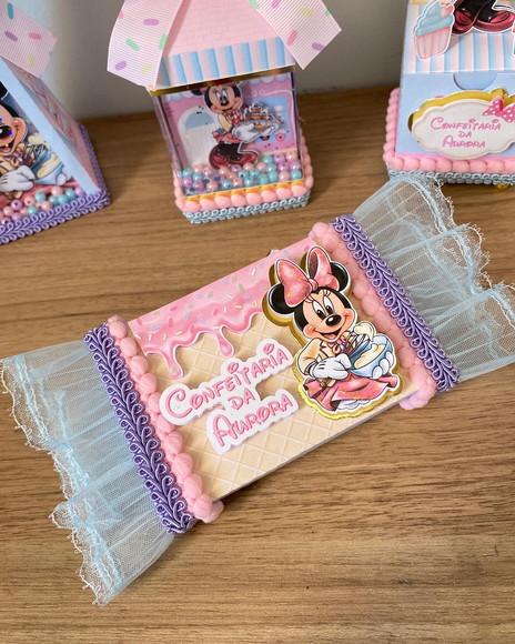 Kit Personalizado Confeitaria da Minnie 20 Unidades