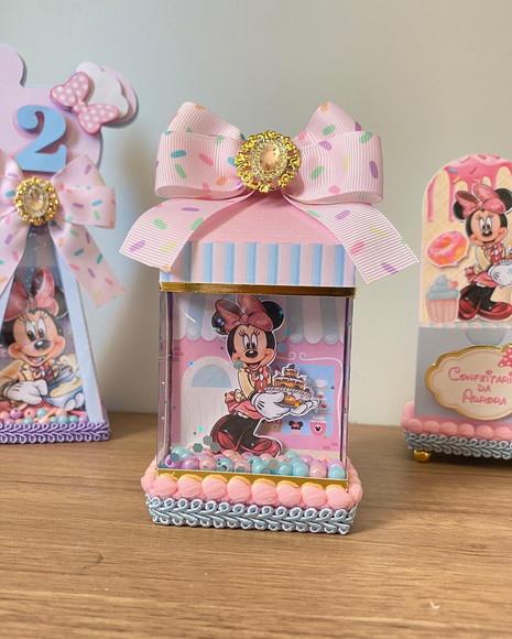 Kit Personalizado Confeitaria da Minnie 20 Unidades