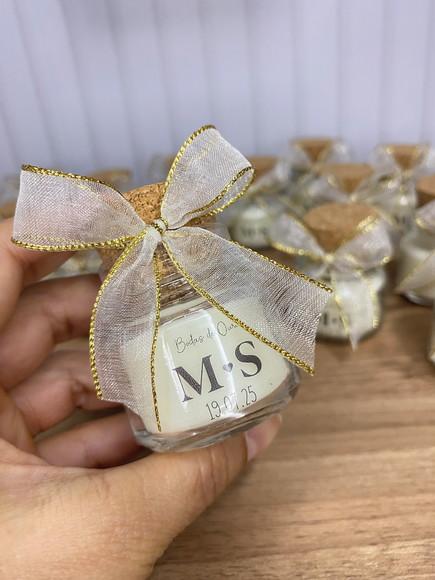 Lembrancinha Vela Perfumada (casamento)