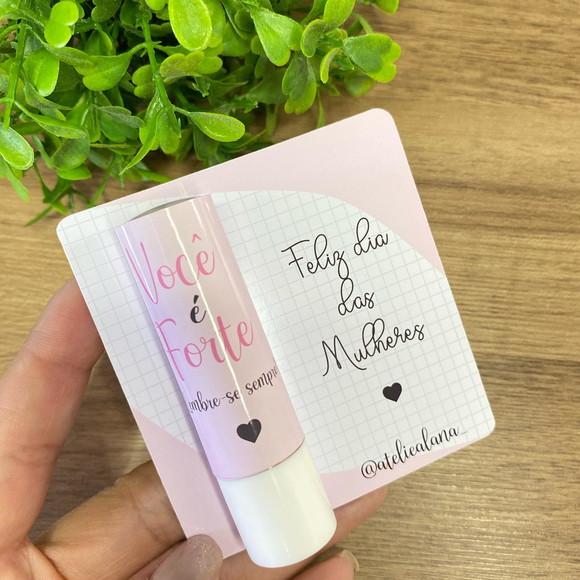 Manteiga de Cacau Personalizada Dia da Mulher