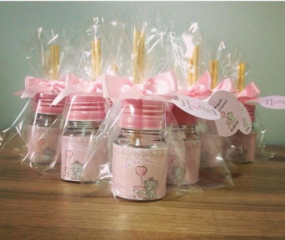 Mini aromatizador chá de bebê