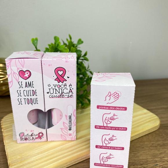 Protetor Labial Outubro Rosa
