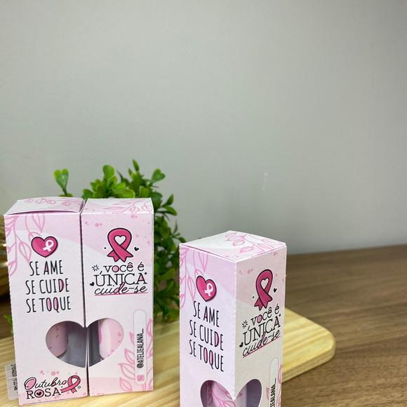Protetor Labial Outubro Rosa