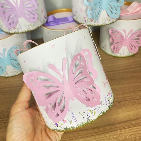 Tubolatas Personalizadas Tema Jardim 10x10 cm