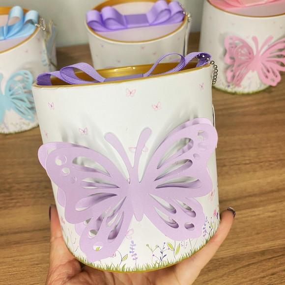 Tubolatas Personalizadas Tema Jardim 10x10 cm