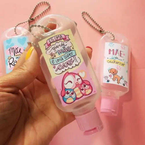 Álcool gel dia das mães