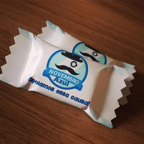 BALA NOVEMBRO AZUL COM LOGO DA EMPRESA