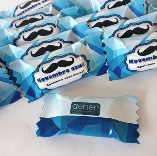 Balas Personalizadas Novembro Azul