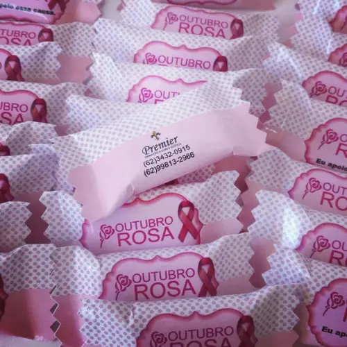 Balas Personalizadas Outubro Rosa