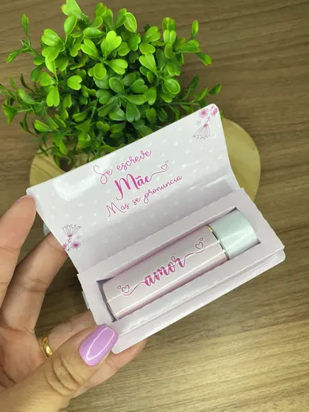 Caixa com Protetor Labial