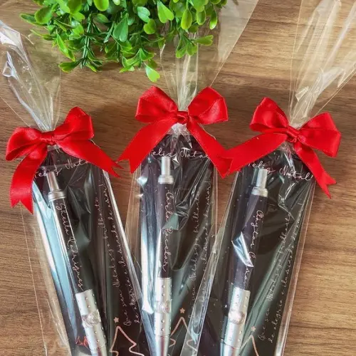 CANETA COM CARD PERSONALIZADA