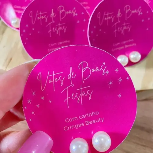 Card com Brincos Personalizados