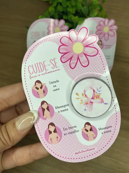 Card com Mini Potinho com Creme Hidrante