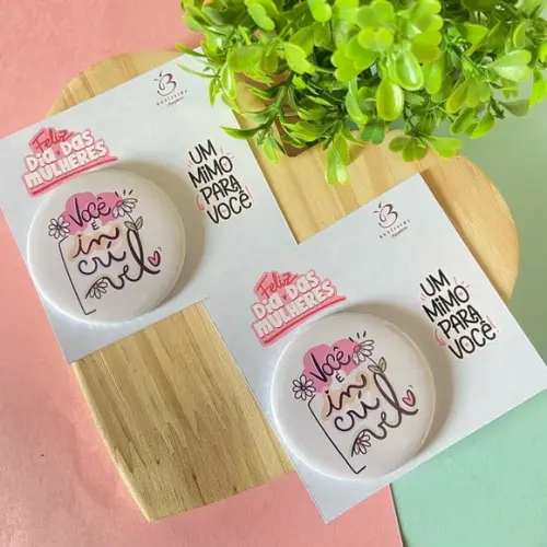 Cartão Personalizado Dia da Mulher