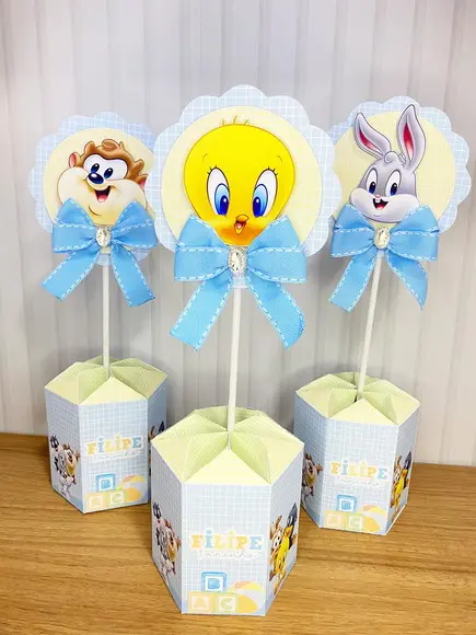 Centro de Mesa Baby Looney Tunes
