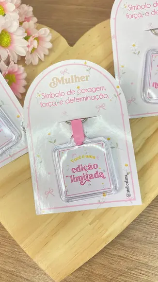 Chaveiro Dia da Mulher