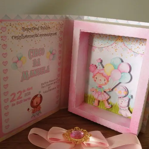 CONVITE CIRCO CANDY