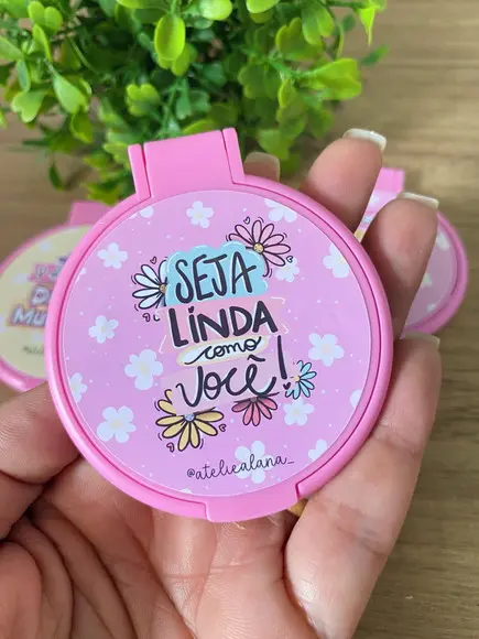 Espelho Personalizado com a Logo de Sua Empresa