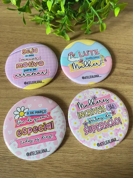Espelho de Bolsa Dia da Mulher