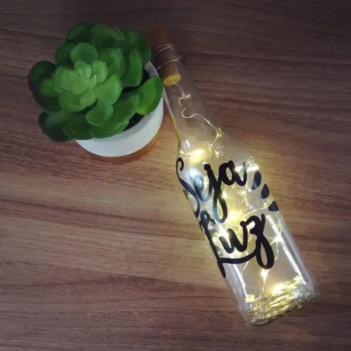 Garrafa Personalizada com Led