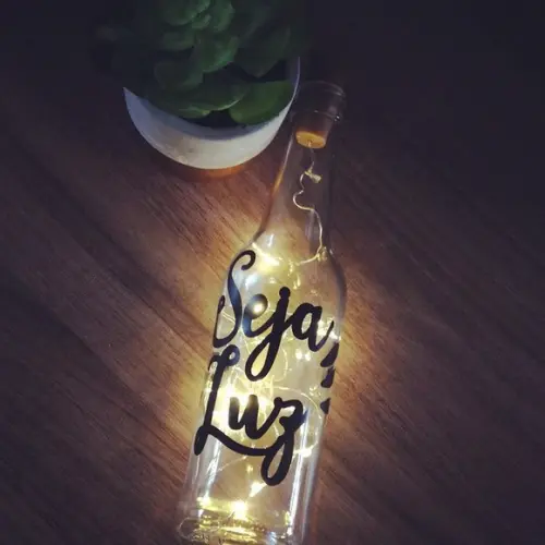 Garrafa Personalizada com Led