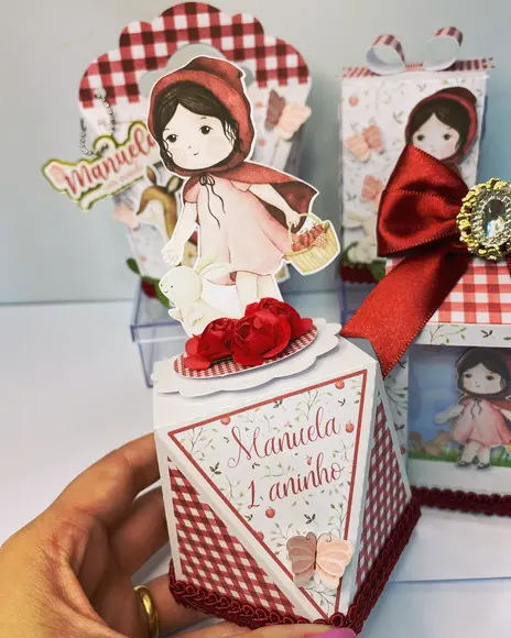 Kit Luxo Chapeuzinho Vermelho