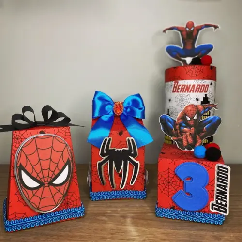 Kit Papelaria Homem Aranha