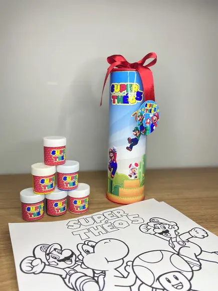 Kit Pintura no Tubo Super Mário