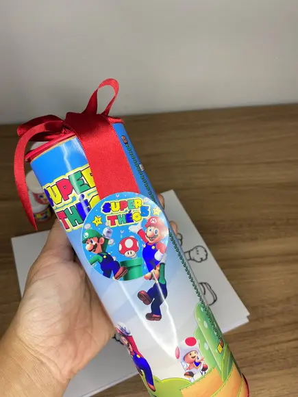 Kit Pintura no Tubo Super Mário